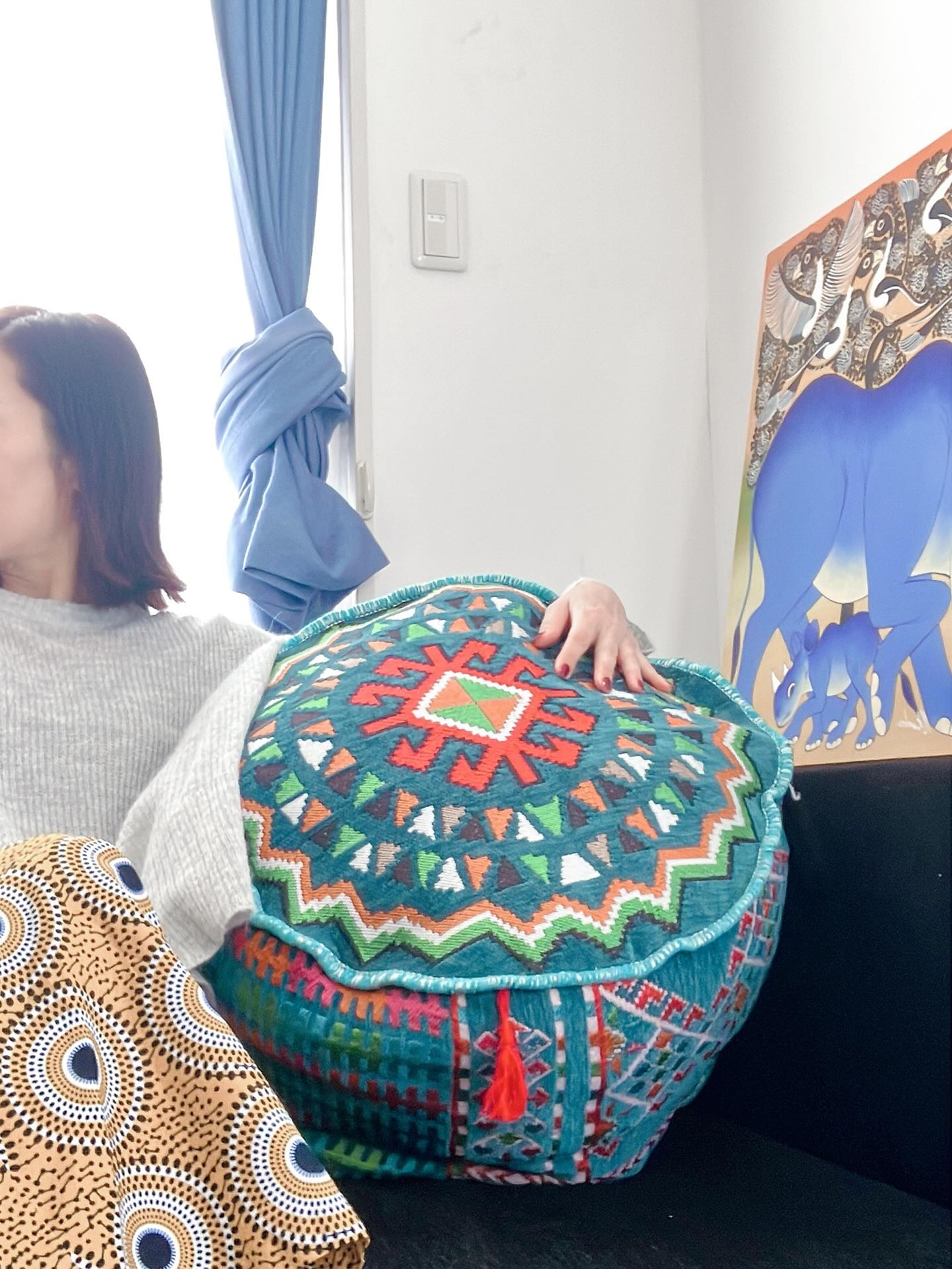 クッションやオットマン、部屋のデコレーションに! エジプトのプフ!page-visual クッションやオットマン、部屋のデコレーションに! エジプトのプフ!ビジュアル